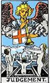 tarot card Judgement