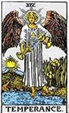 tarot card Temperance