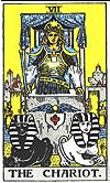 tarot card The chariot