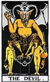 tarot card The Devil