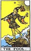 tarot card The fool