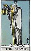 tarot card The Hermit