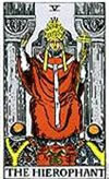 tarot card The High Priest