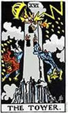 tarot card The tower