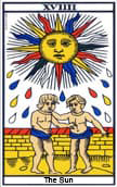 tarot de marsella The Sun